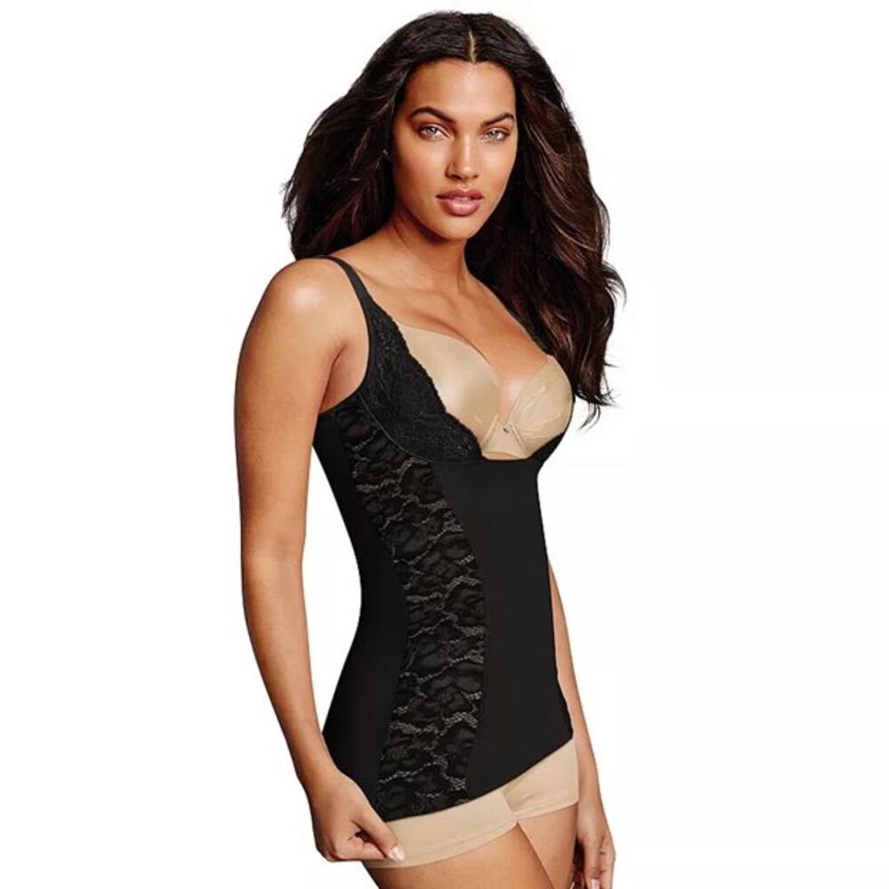 Maidenform Women's Firm Foundations Wear Your Own Bra Torsette Medium dm5002 NWT